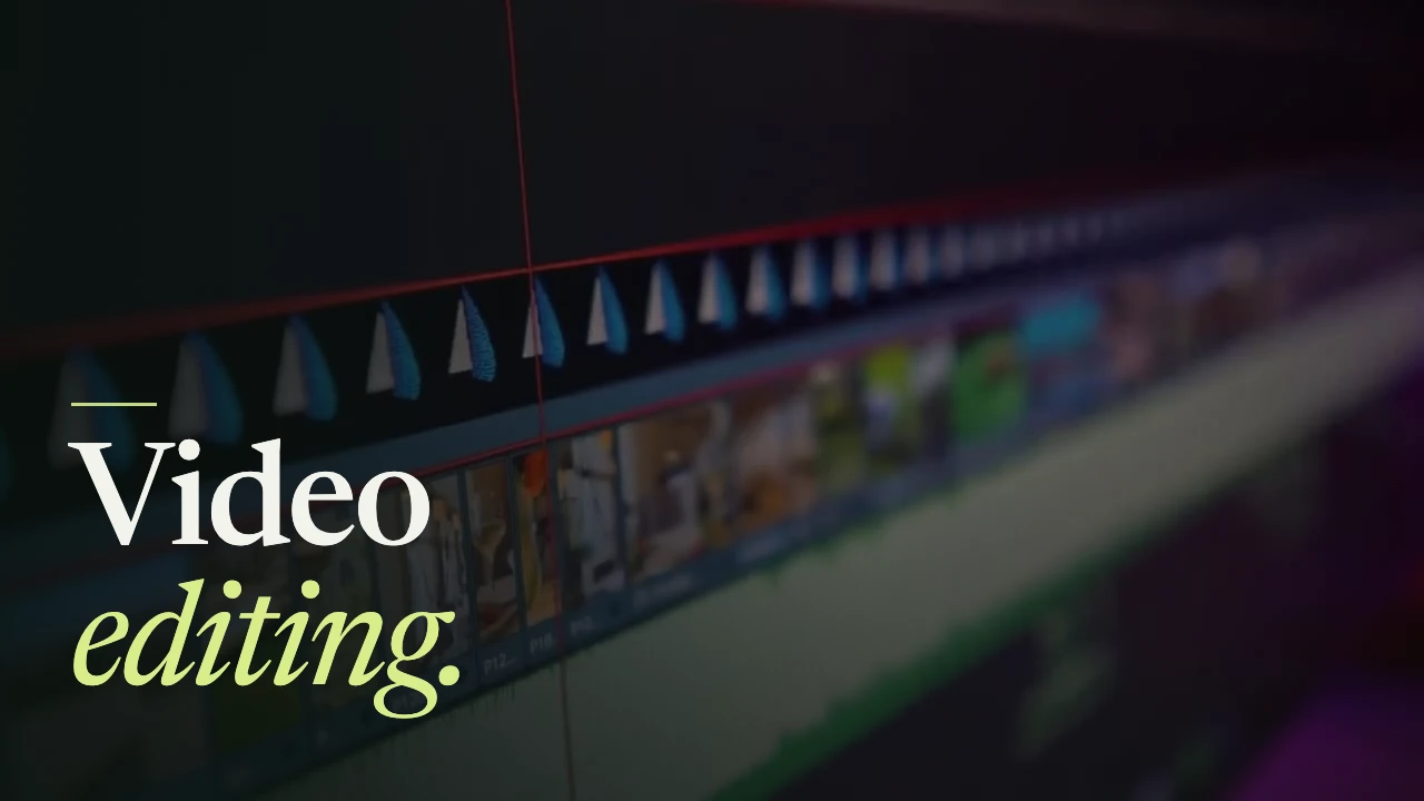 Editing showcase editing demonstration