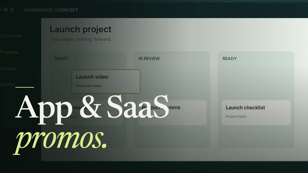 App & SaaS editing demonstration